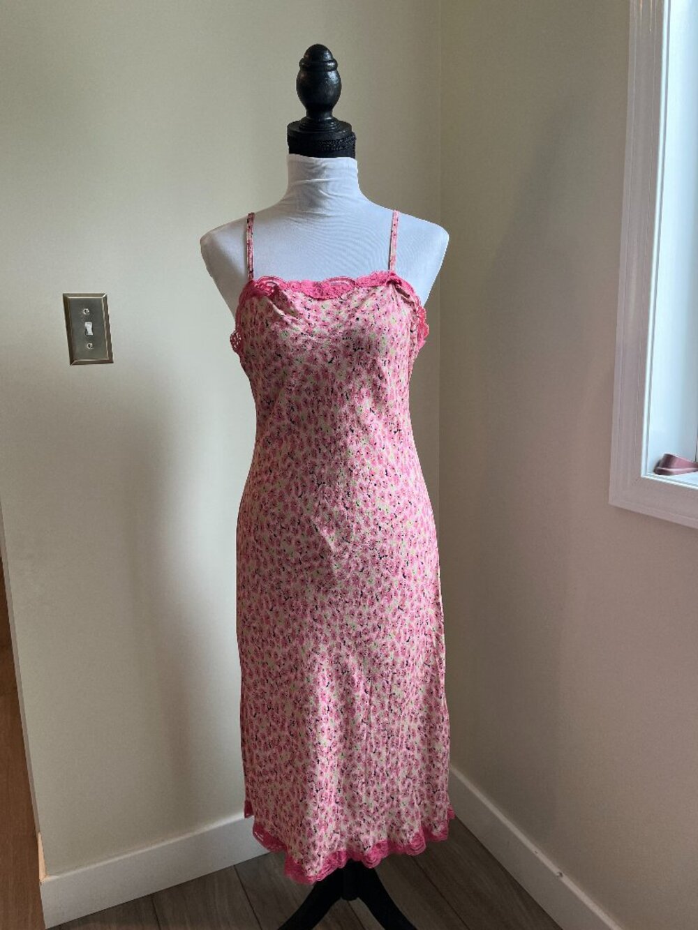 Vintage Betsey Johnson Slip Dress, Size Medium